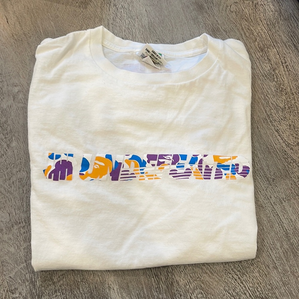 BAPE graphic tee